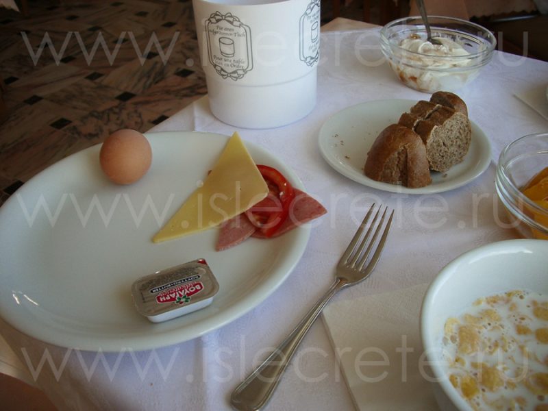 Фото: Завтрак в Anna Maria Village, Крит