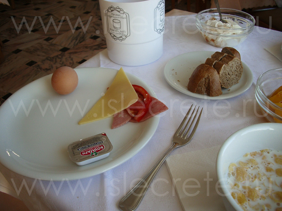 Фото: Завтрак в Anna Maria Village, Крит